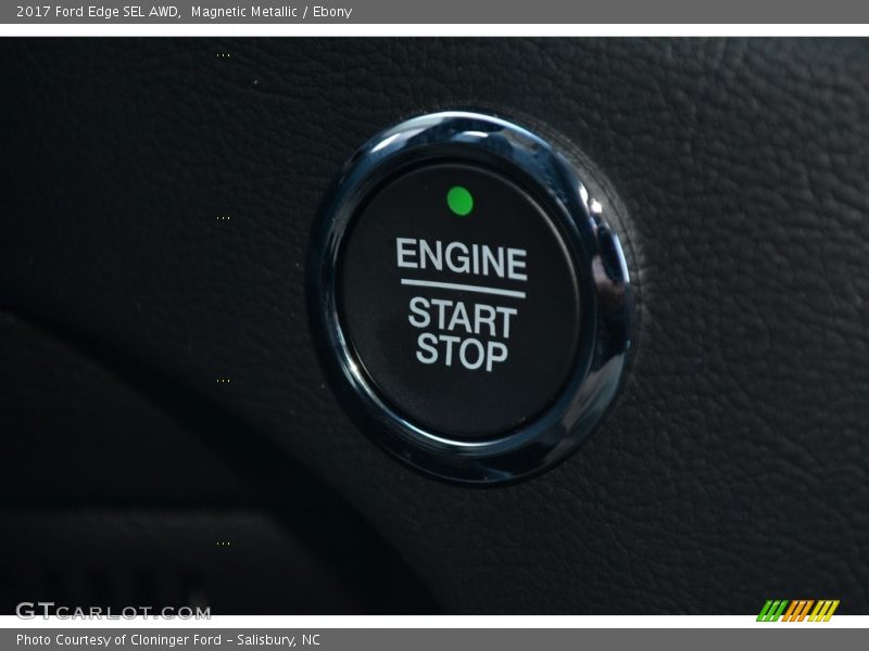 Magnetic Metallic / Ebony 2017 Ford Edge SEL AWD