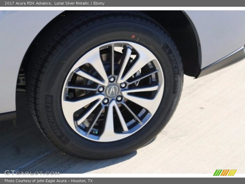 Lunar Silver Metallic / Ebony 2017 Acura RDX Advance