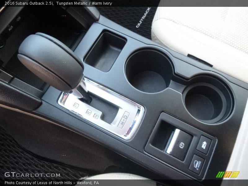Tungsten Metallic / Warm Ivory 2016 Subaru Outback 2.5i