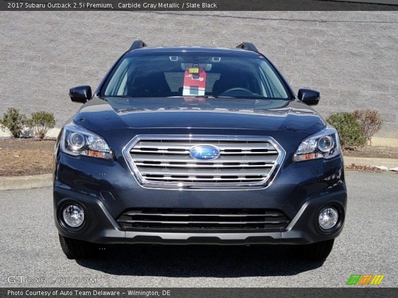 Carbide Gray Metallic / Slate Black 2017 Subaru Outback 2.5i Premium