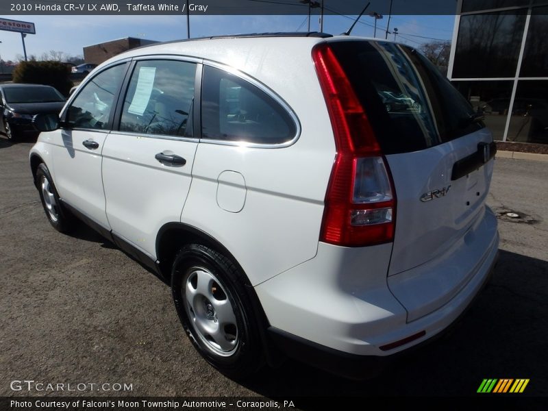 Taffeta White / Gray 2010 Honda CR-V LX AWD