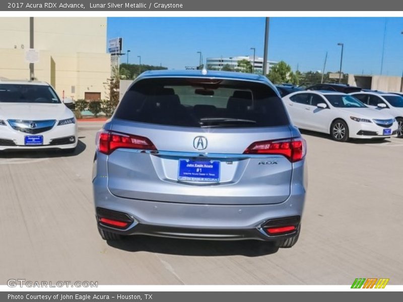 Lunar Silver Metallic / Graystone 2017 Acura RDX Advance
