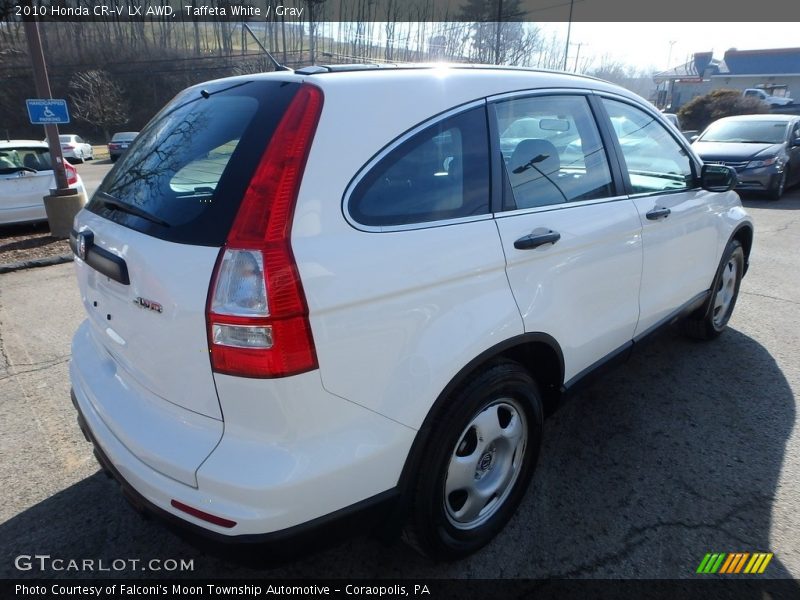 Taffeta White / Gray 2010 Honda CR-V LX AWD