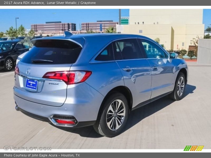 Lunar Silver Metallic / Graystone 2017 Acura RDX Advance