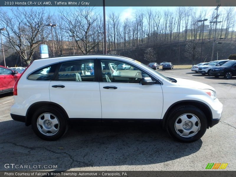 Taffeta White / Gray 2010 Honda CR-V LX AWD