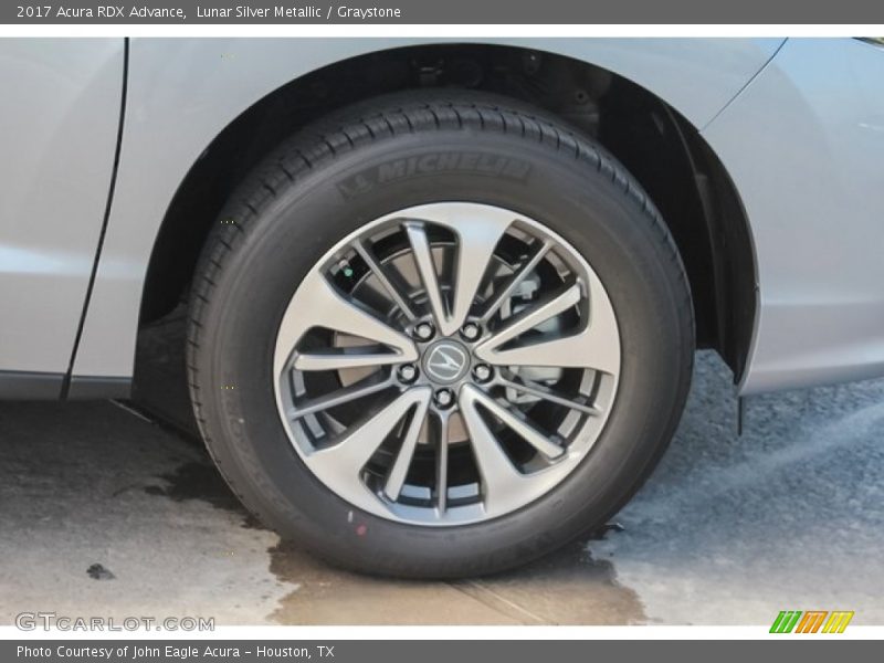 Lunar Silver Metallic / Graystone 2017 Acura RDX Advance