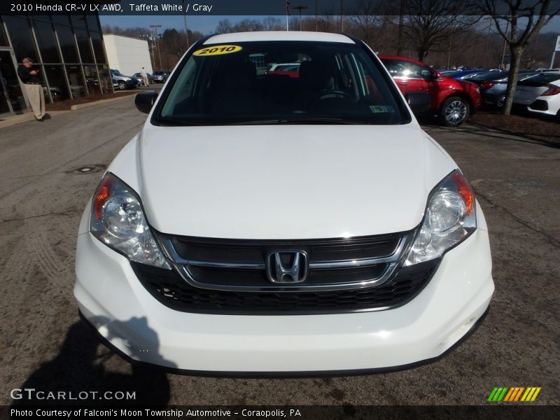 Taffeta White / Gray 2010 Honda CR-V LX AWD