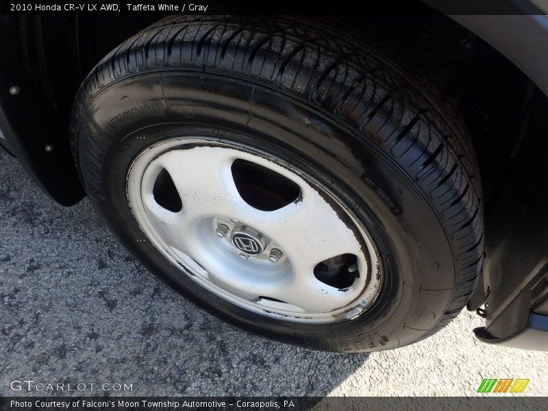 Taffeta White / Gray 2010 Honda CR-V LX AWD