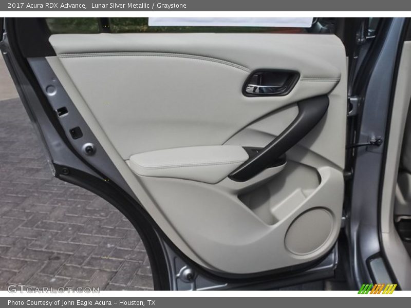 Lunar Silver Metallic / Graystone 2017 Acura RDX Advance