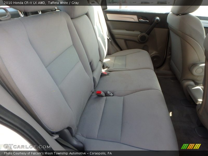 Taffeta White / Gray 2010 Honda CR-V LX AWD