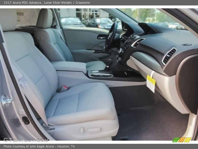 Lunar Silver Metallic / Graystone 2017 Acura RDX Advance