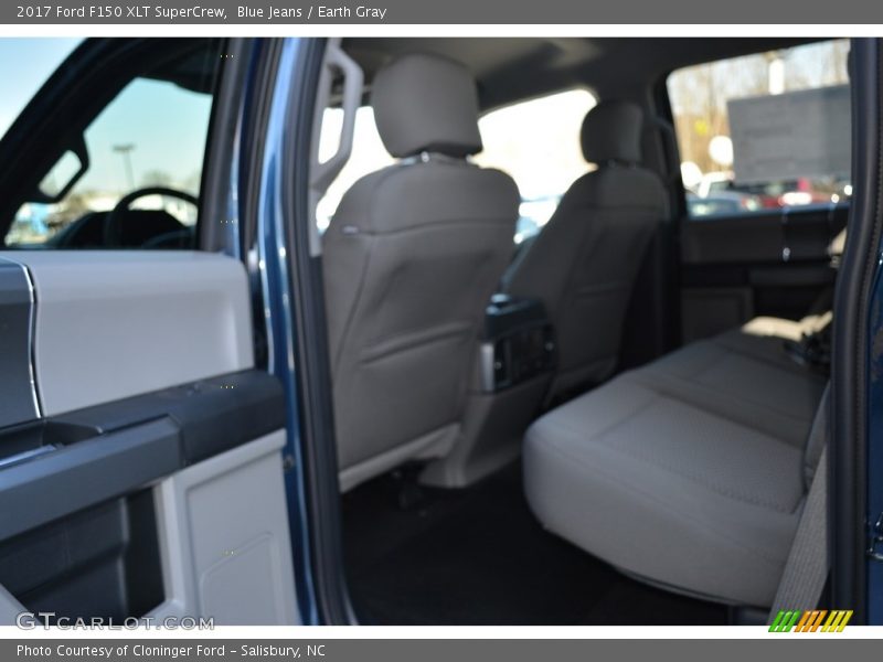 Blue Jeans / Earth Gray 2017 Ford F150 XLT SuperCrew