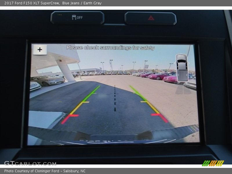 Blue Jeans / Earth Gray 2017 Ford F150 XLT SuperCrew