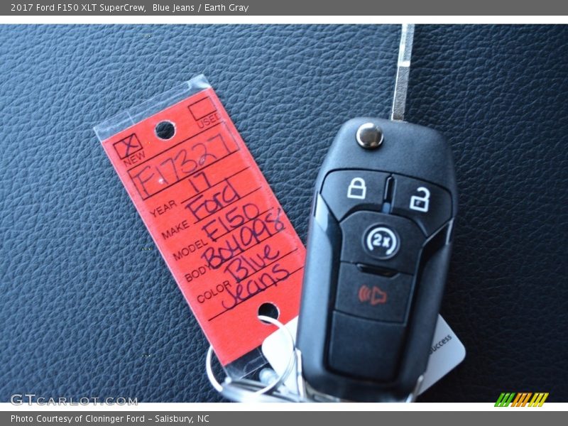Blue Jeans / Earth Gray 2017 Ford F150 XLT SuperCrew