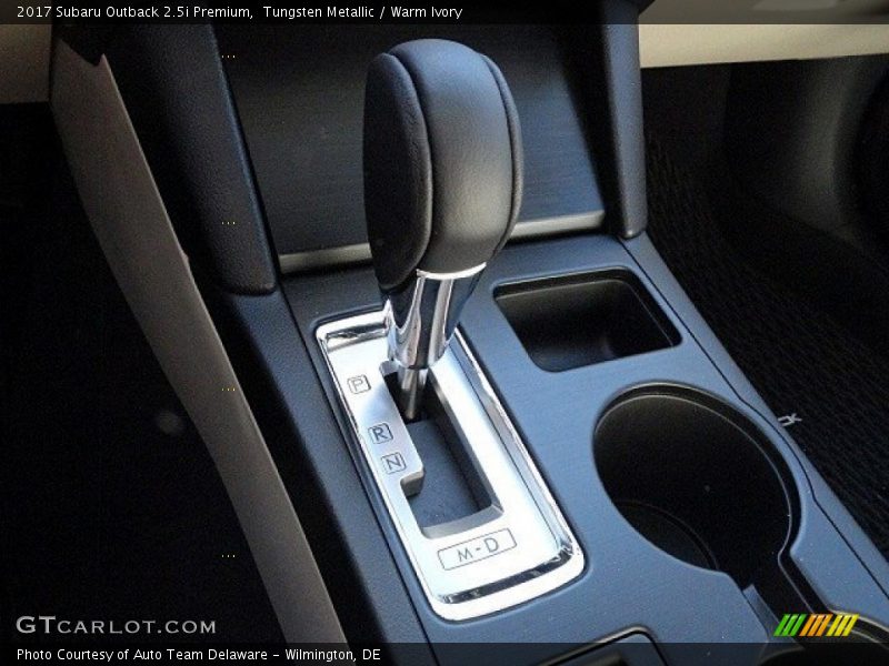 Tungsten Metallic / Warm Ivory 2017 Subaru Outback 2.5i Premium
