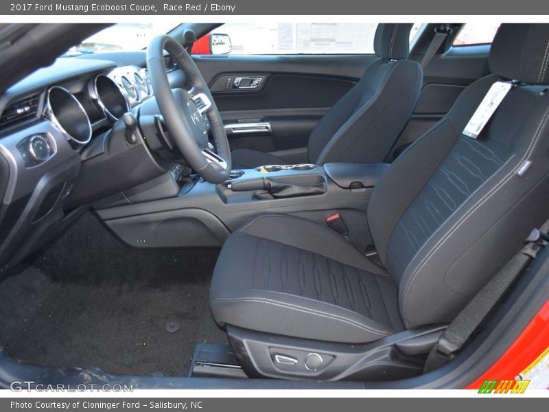 Race Red / Ebony 2017 Ford Mustang Ecoboost Coupe