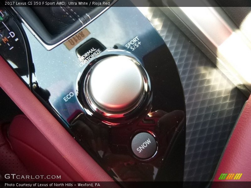 Ultra White / Rioja Red 2017 Lexus GS 350 F Sport AWD