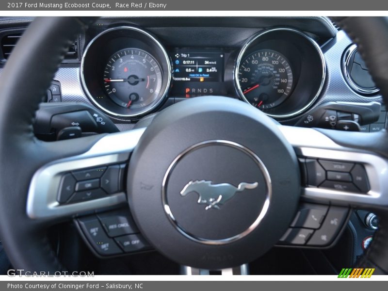 Race Red / Ebony 2017 Ford Mustang Ecoboost Coupe