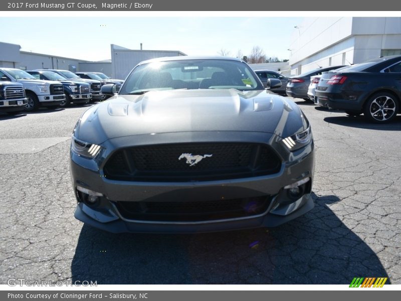 Magnetic / Ebony 2017 Ford Mustang GT Coupe