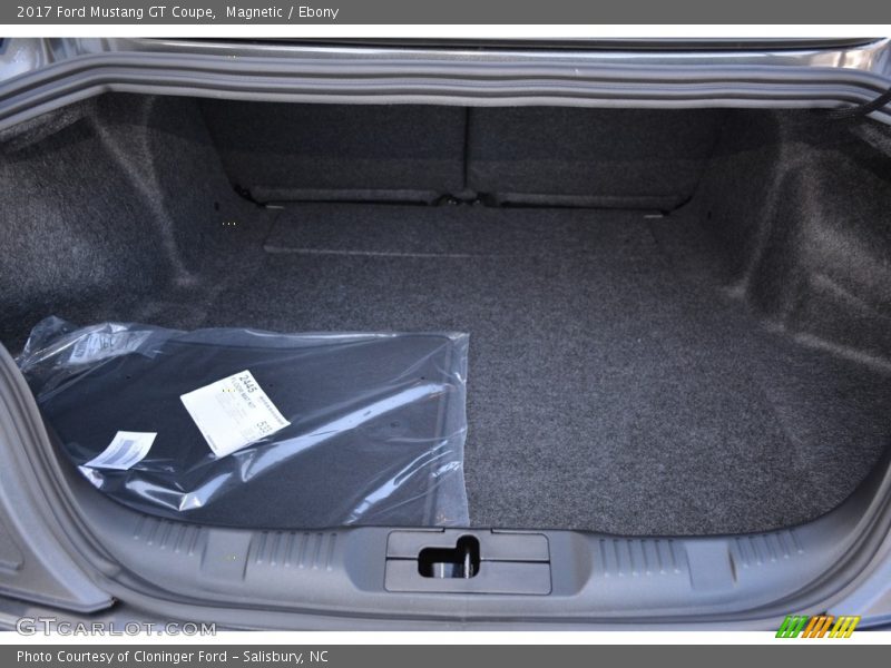  2017 Mustang GT Coupe Trunk