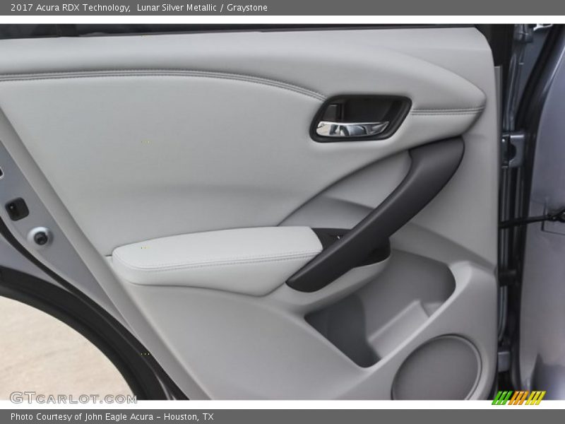 Lunar Silver Metallic / Graystone 2017 Acura RDX Technology