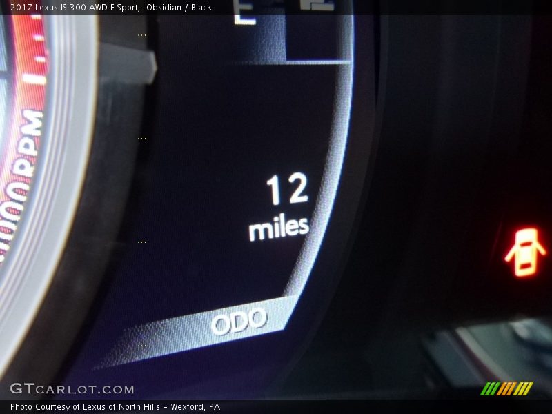 Obsidian / Black 2017 Lexus IS 300 AWD F Sport