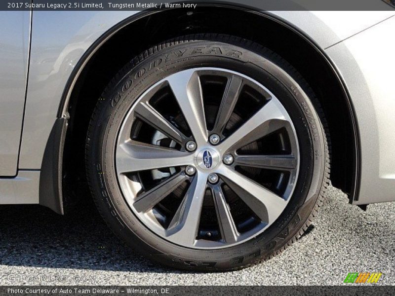 Tungsten Metallic / Warm Ivory 2017 Subaru Legacy 2.5i Limited
