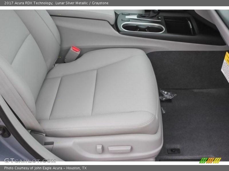 Lunar Silver Metallic / Graystone 2017 Acura RDX Technology
