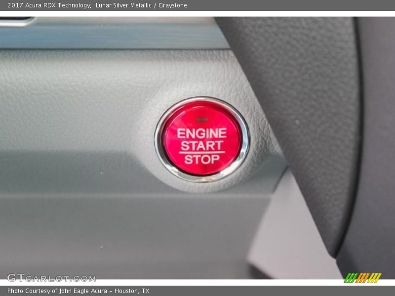 Lunar Silver Metallic / Graystone 2017 Acura RDX Technology