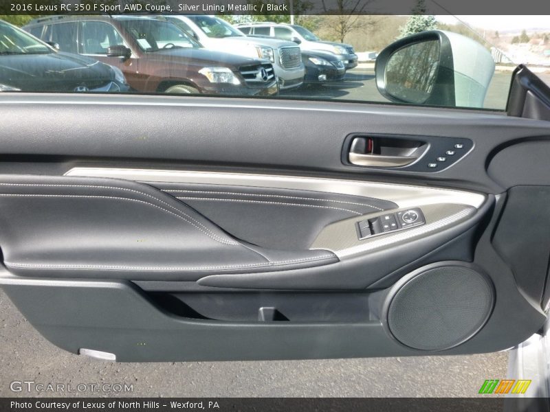 Door Panel of 2016 RC 350 F Sport AWD Coupe