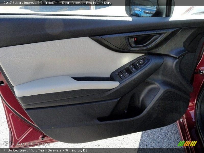 Venetian Red Pearl / Ivory 2017 Subaru Impreza 2.0i Premium 4-Door