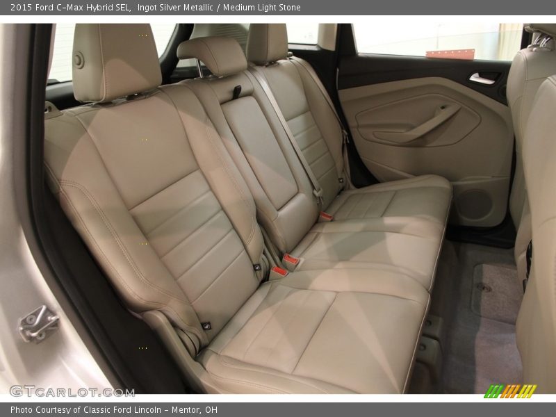 Ingot Silver Metallic / Medium Light Stone 2015 Ford C-Max Hybrid SEL