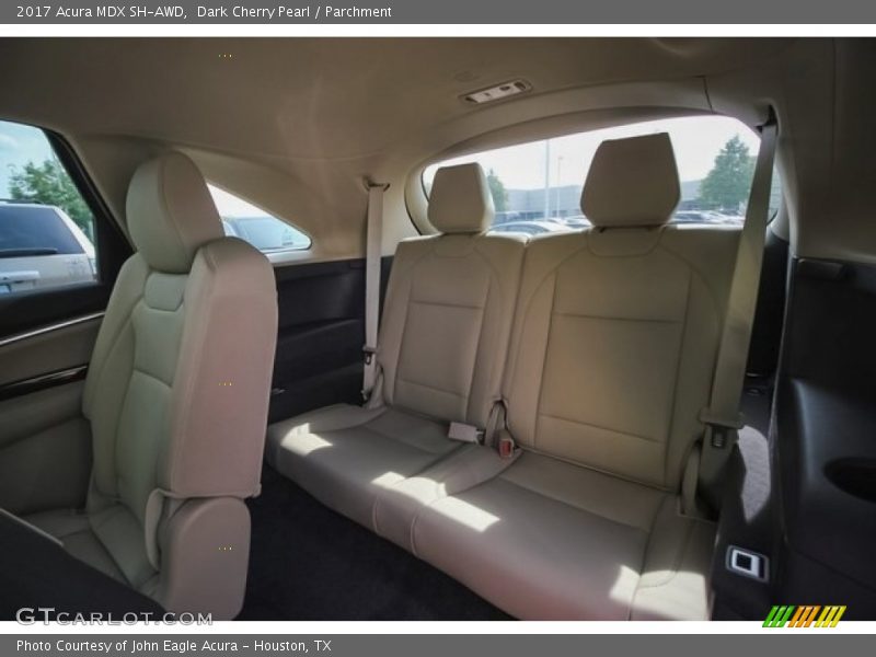 Dark Cherry Pearl / Parchment 2017 Acura MDX SH-AWD