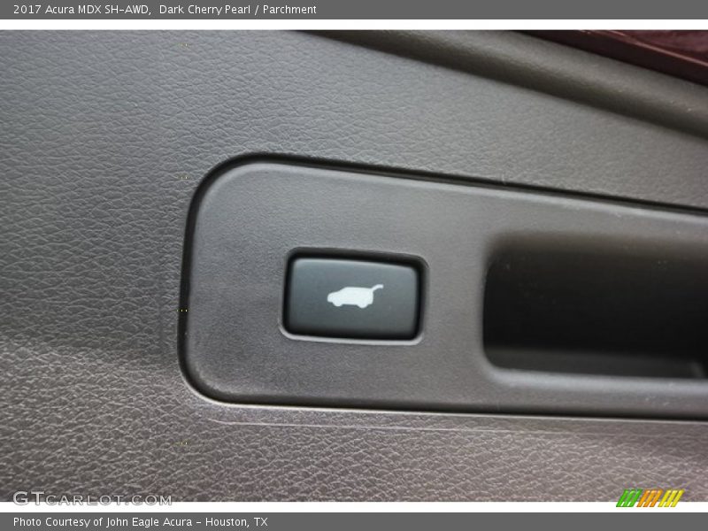 Dark Cherry Pearl / Parchment 2017 Acura MDX SH-AWD