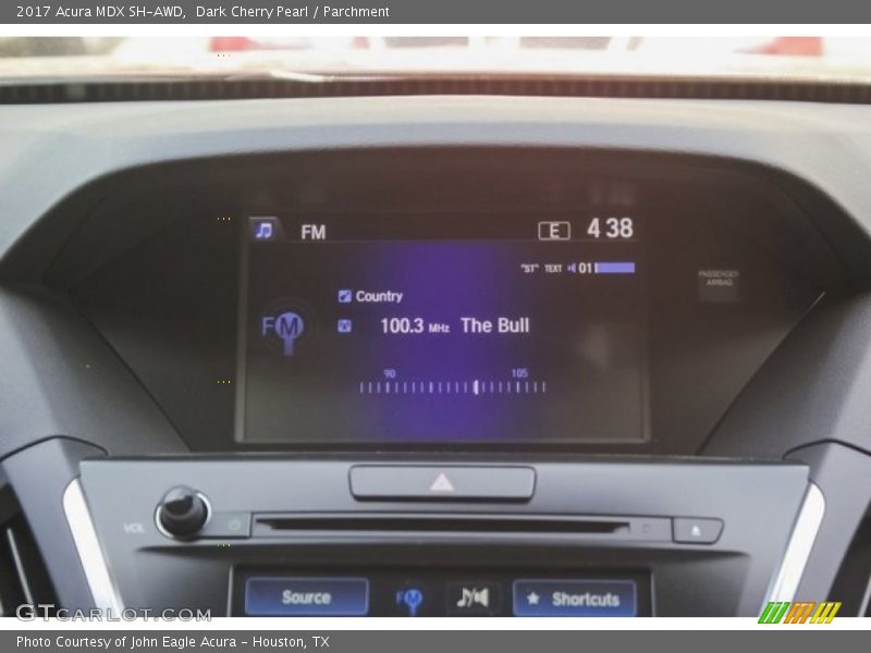Dark Cherry Pearl / Parchment 2017 Acura MDX SH-AWD