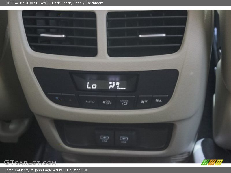 Dark Cherry Pearl / Parchment 2017 Acura MDX SH-AWD