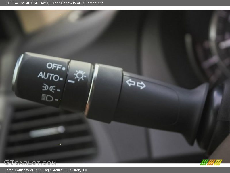 Dark Cherry Pearl / Parchment 2017 Acura MDX SH-AWD