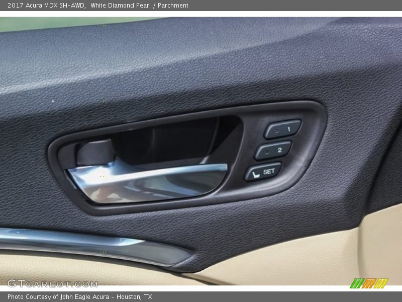 White Diamond Pearl / Parchment 2017 Acura MDX SH-AWD