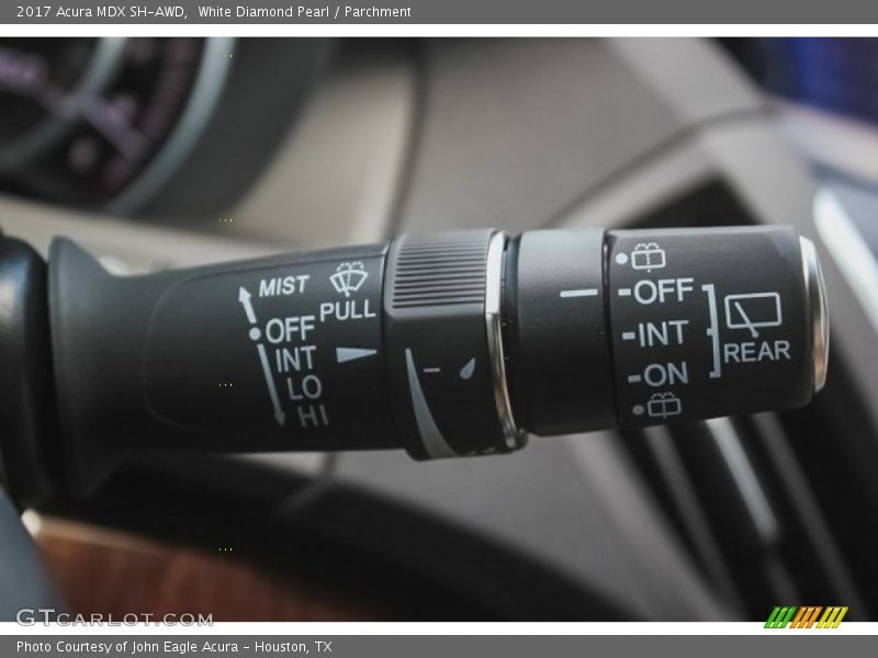 White Diamond Pearl / Parchment 2017 Acura MDX SH-AWD