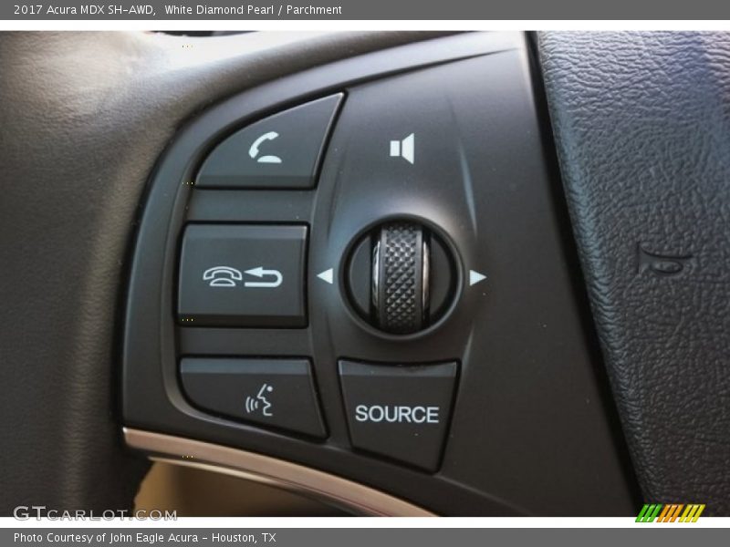 White Diamond Pearl / Parchment 2017 Acura MDX SH-AWD
