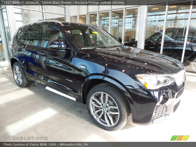 Front 3/4 View of 2017 X3 xDrive28i