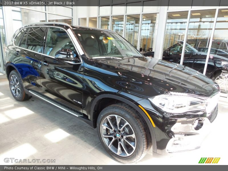 Jet Black / Black 2017 BMW X5 xDrive35i