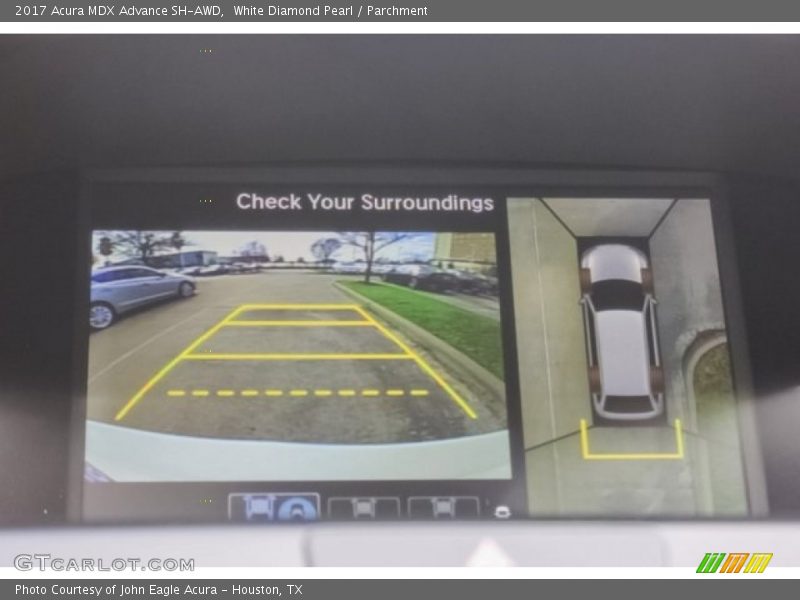 White Diamond Pearl / Parchment 2017 Acura MDX Advance SH-AWD