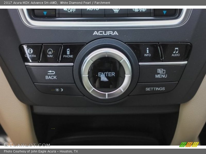 White Diamond Pearl / Parchment 2017 Acura MDX Advance SH-AWD