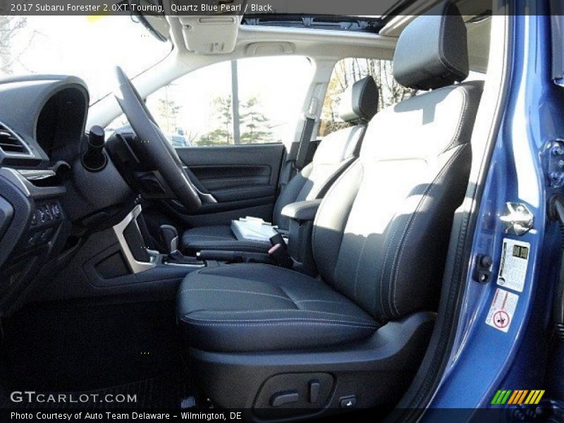 Front Seat of 2017 Forester 2.0XT Touring