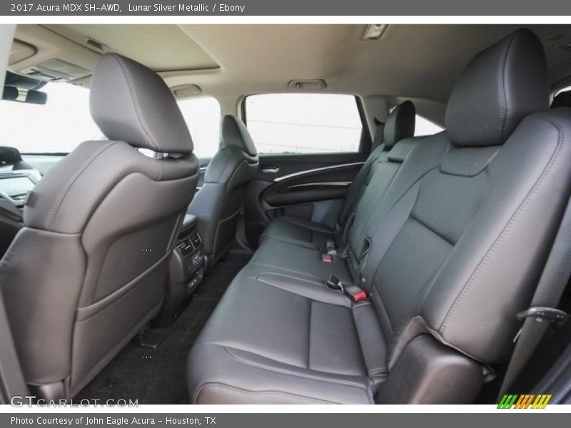Lunar Silver Metallic / Ebony 2017 Acura MDX SH-AWD