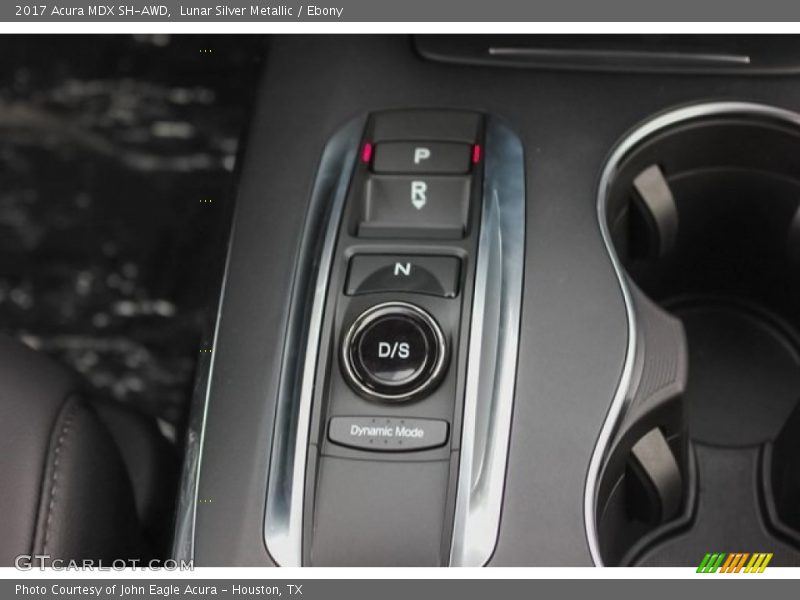 Lunar Silver Metallic / Ebony 2017 Acura MDX SH-AWD