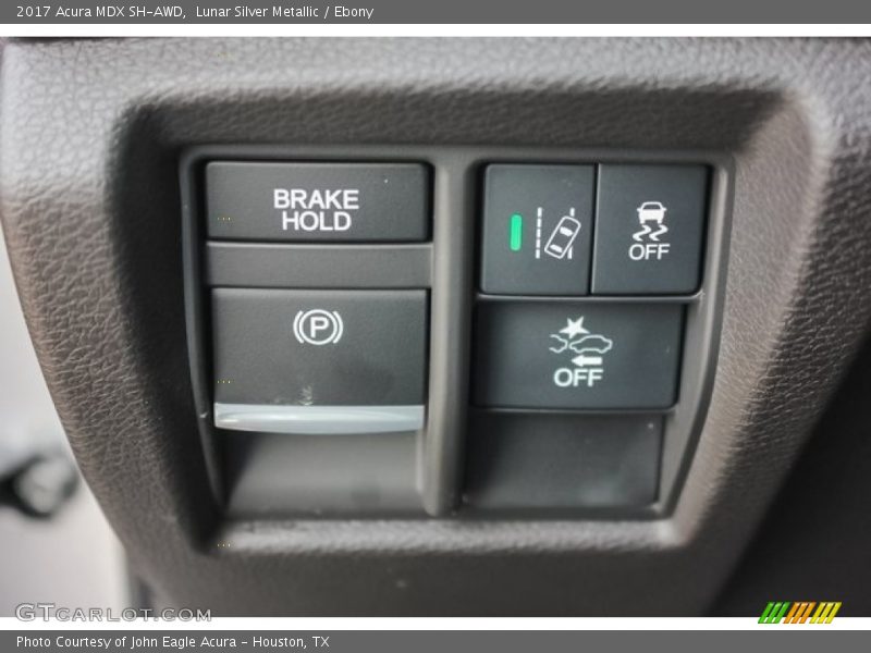 Lunar Silver Metallic / Ebony 2017 Acura MDX SH-AWD