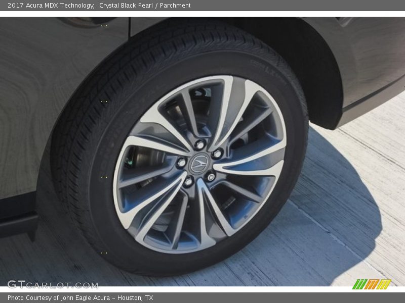 Crystal Black Pearl / Parchment 2017 Acura MDX Technology