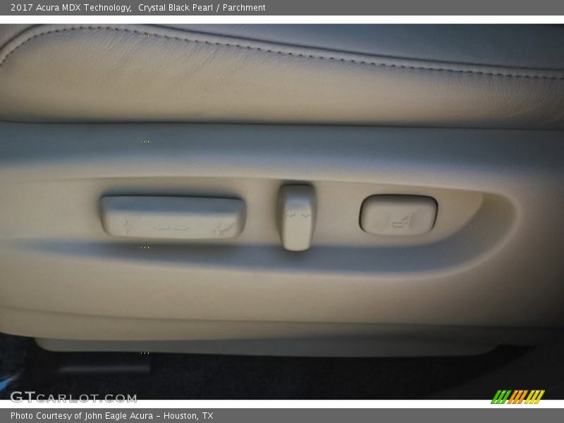 Crystal Black Pearl / Parchment 2017 Acura MDX Technology
